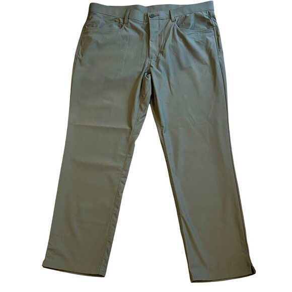 Ben Hogan Performance Mens Golf Pants‎ Green 36x30 - Relaxed Fit - Picture 2 of 8